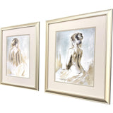 Paragon Golden Figures S/2 Blue 21 X 18 X 1 Wall Art