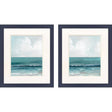 Paragon Teal Seas S/2 Blue 21 X 18 X 1 Wall Art