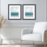 Paragon Teal Seas S/2 Blue 21 X 18 X 1 Wall Art
