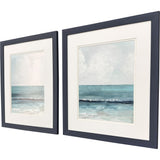 Paragon Teal Seas S/2 Blue 21 X 18 X 1 Wall Art