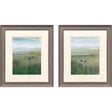 Paragon Out to Pasture S/2 Green 22 X 19 X 1 Wall Art