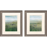 Paragon Out to Pasture S/2 Green 22 X 19 X 1 Wall Art