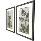 Paragon Green Leaves S/2 Green 32 X 20 X 2 Wall Art