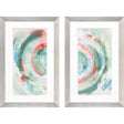 Paragon Pink Halo S/2 Pink 32 X 20 X 2 Wall Art