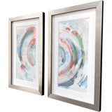 Paragon Pink Halo S/2 Pink 32 X 20 X 2 Wall Art