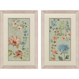 Paragon Serenity Blooms S/2 Green 33 X 21 X 1 Wall Art