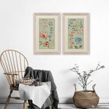 Paragon Serenity Blooms S/2 Green 33 X 21 X 1 Wall Art