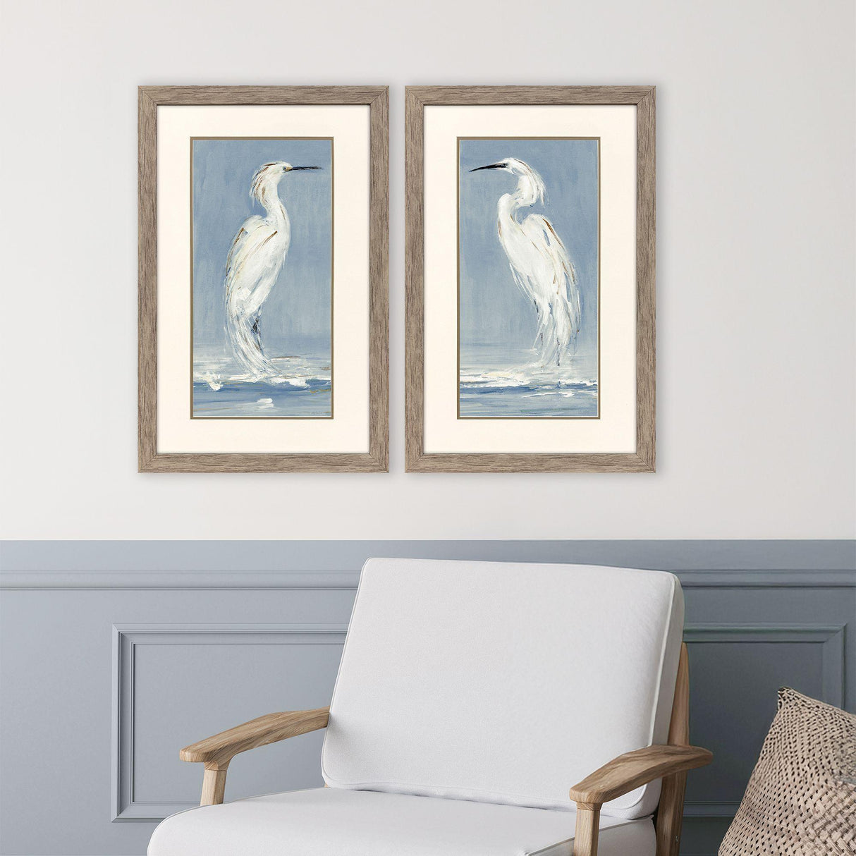 Paragon Stand Still S/2 Blue 33 X 21 X 2 Wall Art
