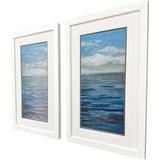 Paragon Waves of Wonder S/2 Blue 33 X 21 X 2 Wall Art