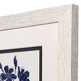 Paragon Indigo Botanic S/2 Blue 11 X 09 X 1 Wall Art