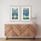 Paragon Treetop Mist S/2 Blue 32 X 20 X 2 Wall Art