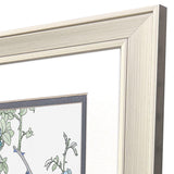 Paragon Summer Botanicals S/2 Blue 12 X 10 X 1 Wall Art