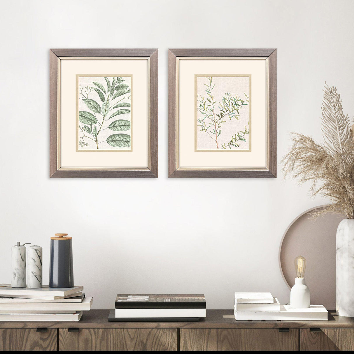 Paragon Branch S/2 Green 11 X 09 X 1 Wall Art