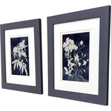 Paragon Indigo Blooms S/2 Blue 12 X 10 X 1 Wall Art