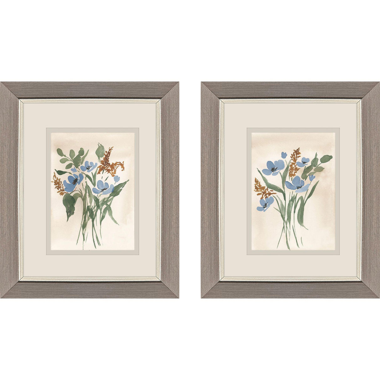 Paragon Blue Cosmos S/2 Blue 11 X 09 X 1 Wall Art