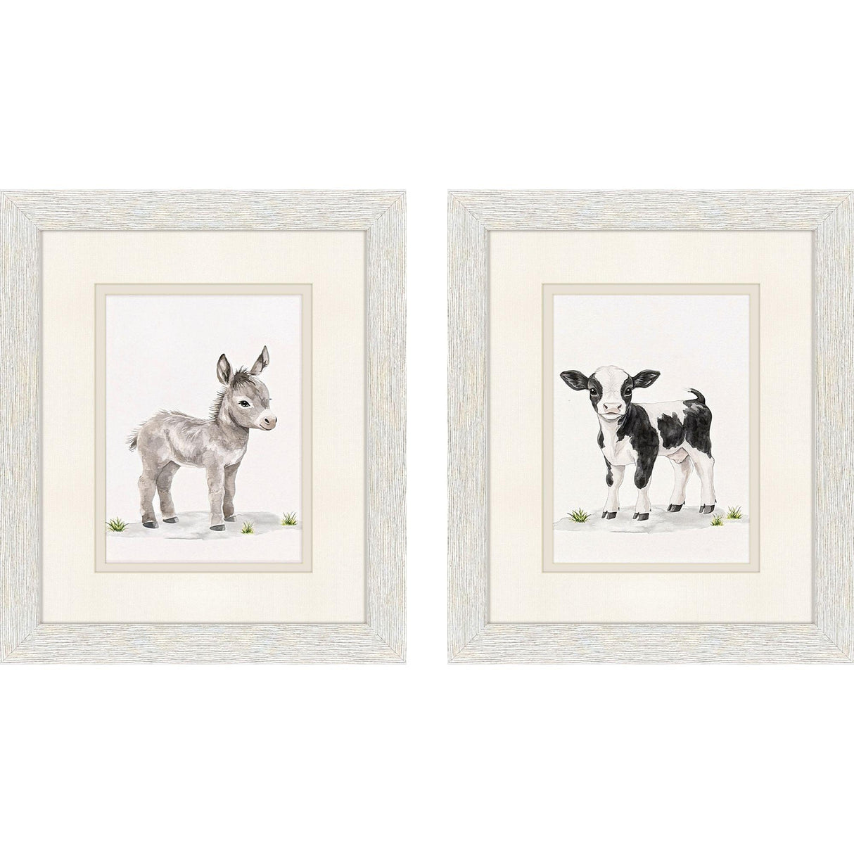 Paragon Farm Friends I S/2 Multi 11 X 09 X 1 Wall Art