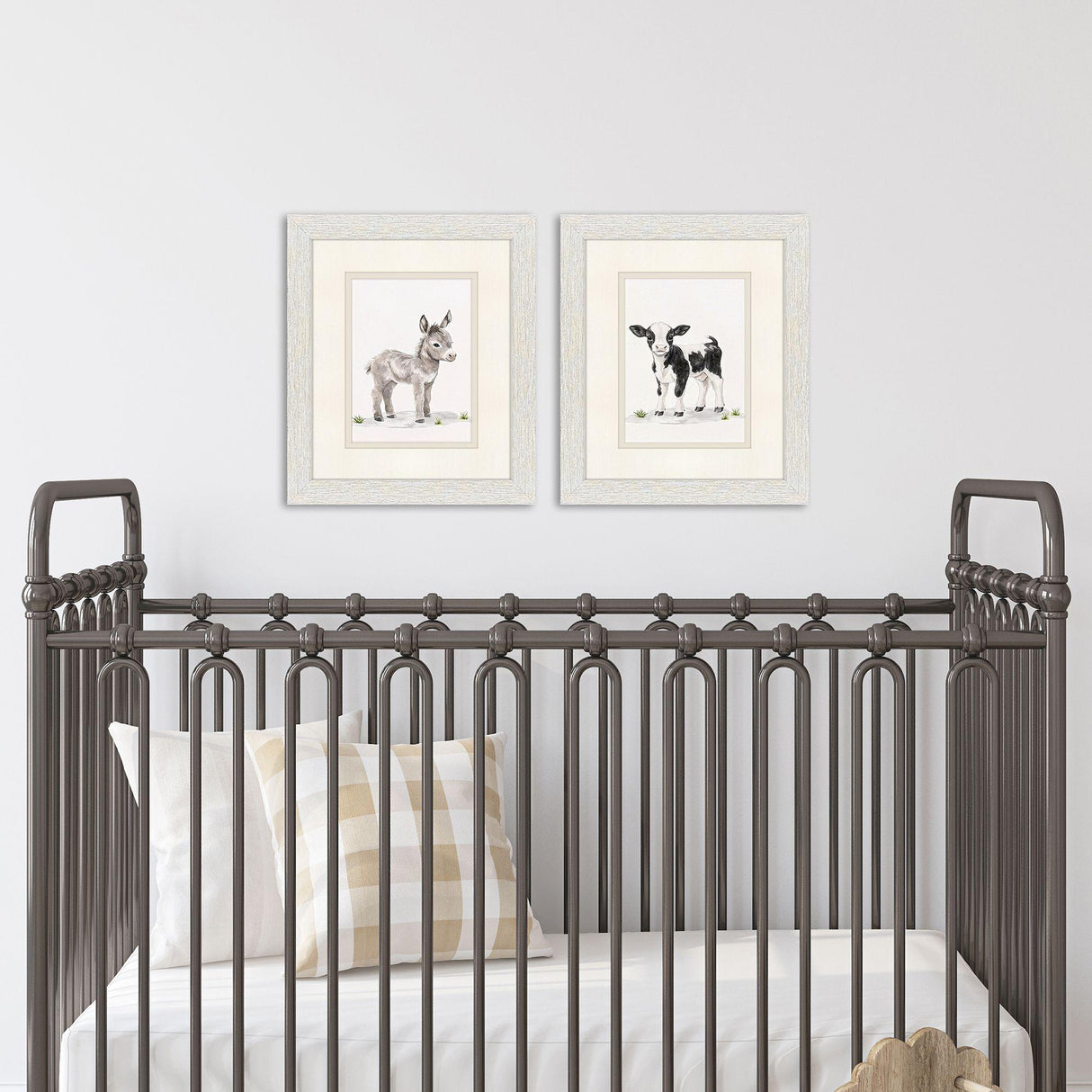 Paragon Farm Friends I S/2 Multi 11 X 09 X 1 Wall Art