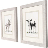 Paragon Farm Friends I S/2 Multi 11 X 09 X 1 Wall Art