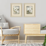 Paragon Soft Poppy Trio S/2 White 12 X 10 X 1 Wall Art