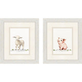 Paragon Farm Friends II S/2 Multi 11 X 09 X 1 Wall Art