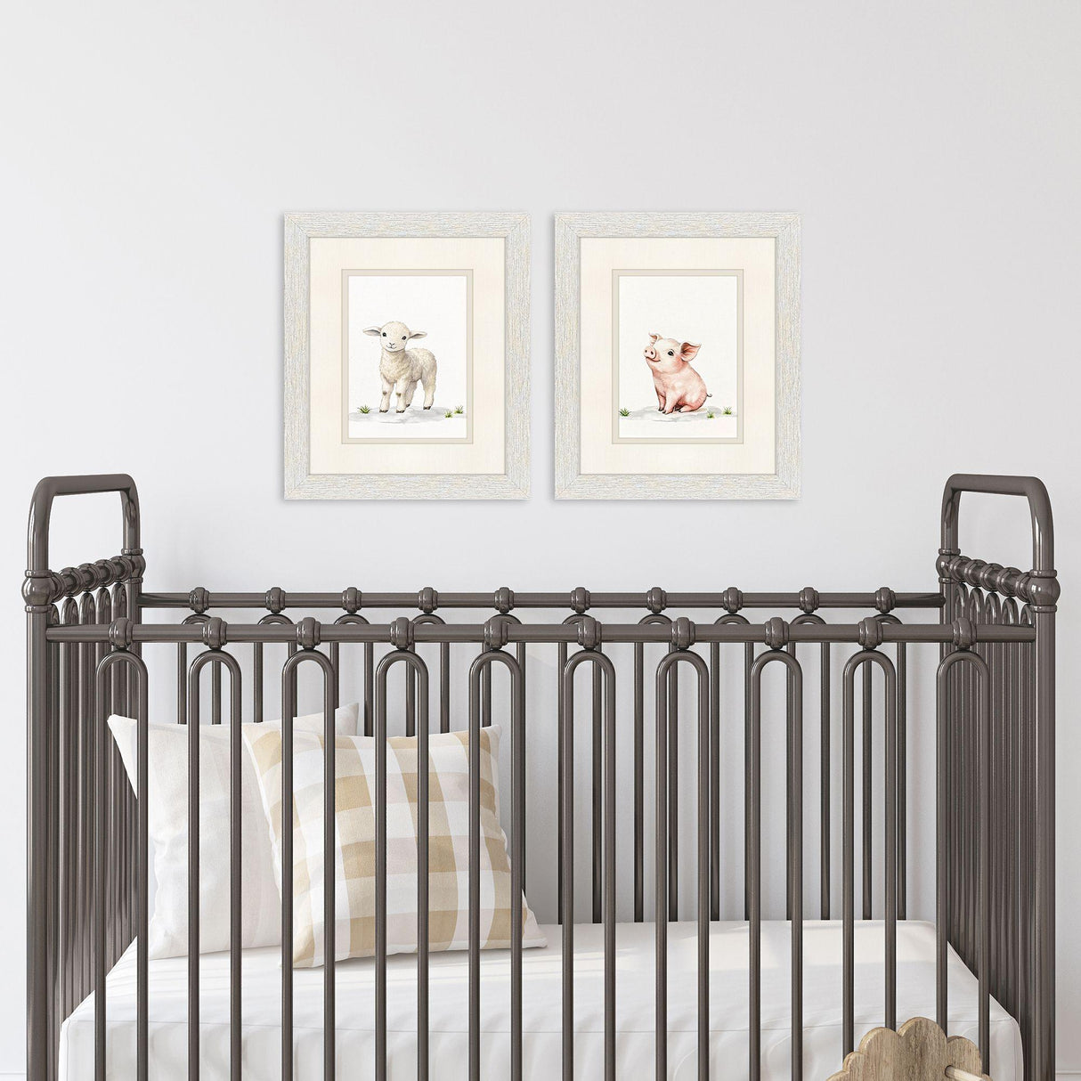 Paragon Farm Friends II S/2 Multi 11 X 09 X 1 Wall Art