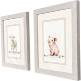 Paragon Farm Friends II S/2 Multi 11 X 09 X 1 Wall Art