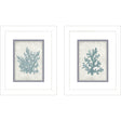 Paragon Coral Oasis S/2 Blue 11 X 09 X 2 Wall Art