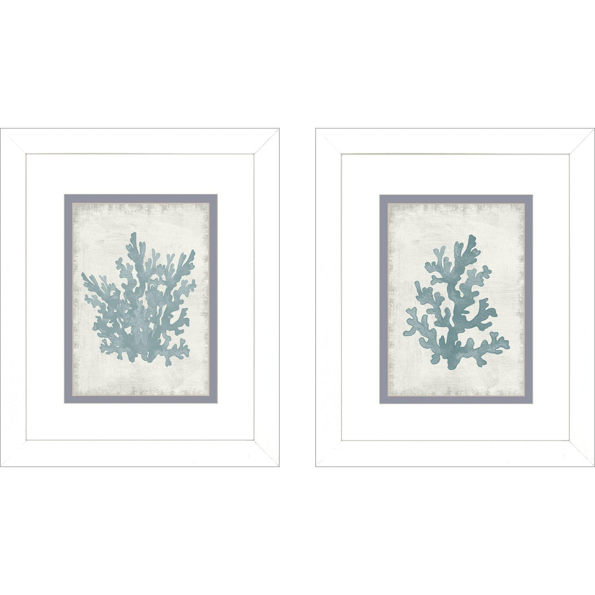 Paragon Coral Oasis S/2 Blue 11 X 09 X 2 Wall Art