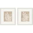 Paragon Foliage Retreat S/2 Beige 16 X 14 X 1 Wall Art
