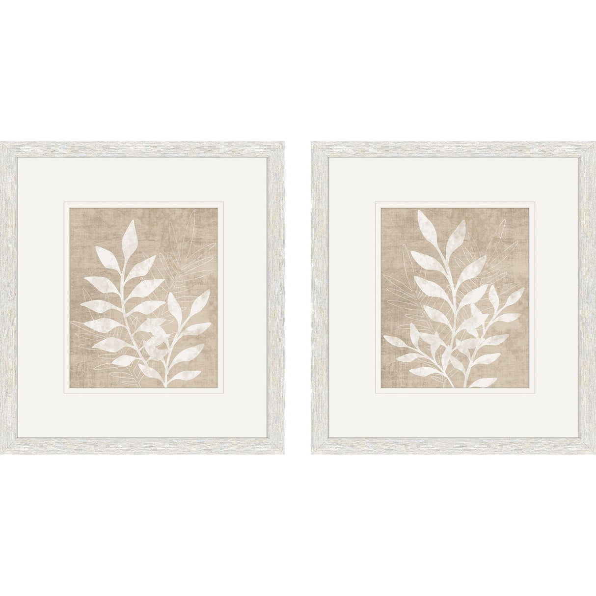 Paragon Foliage Retreat S/2 Beige 16 X 14 X 1 Wall Art