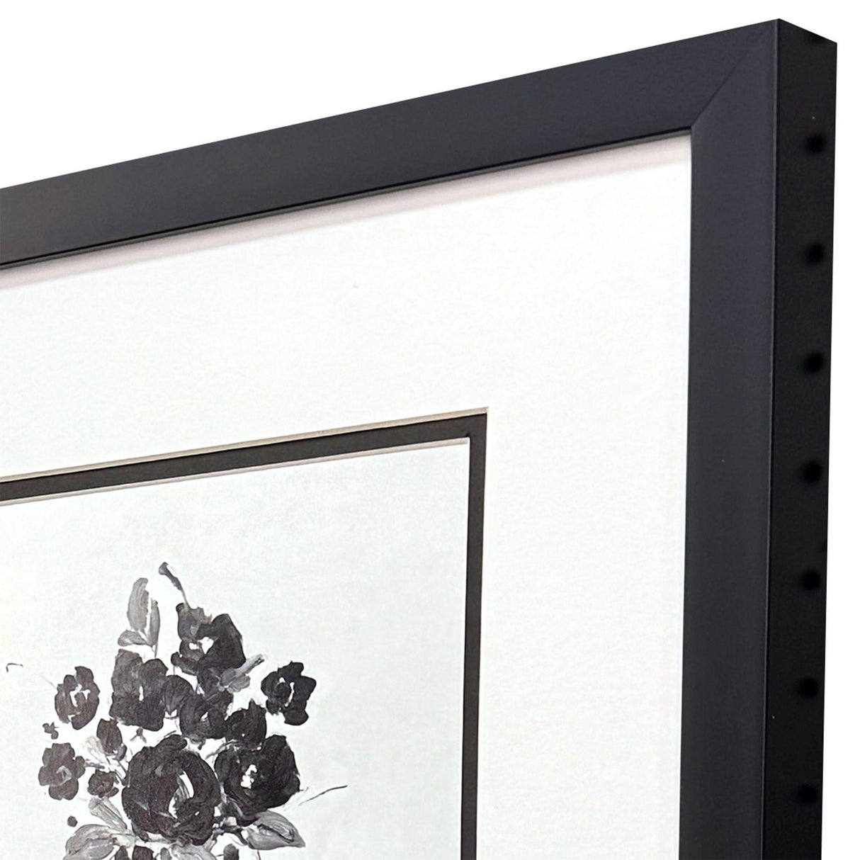Paragon Sophisticated Floral S/2 Black 16 X 14 X 2 Wall Art