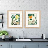 Paragon Lemon Orange S/2 Green 17 X 15 X 1 Wall Art