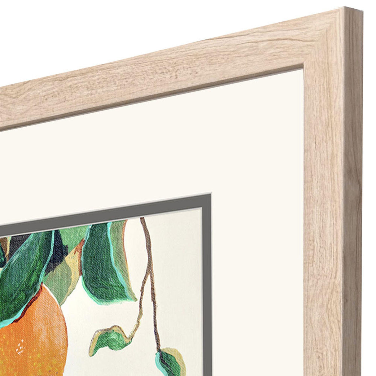 Paragon Lemon Orange S/2 Green 17 X 15 X 1 Wall Art