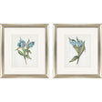Paragon Blue Tulip S/2 Blue 18 X 16 X 1 Wall Art