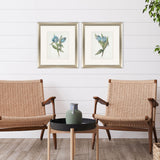 Paragon Blue Tulip S/2 Blue 18 X 16 X 1 Wall Art