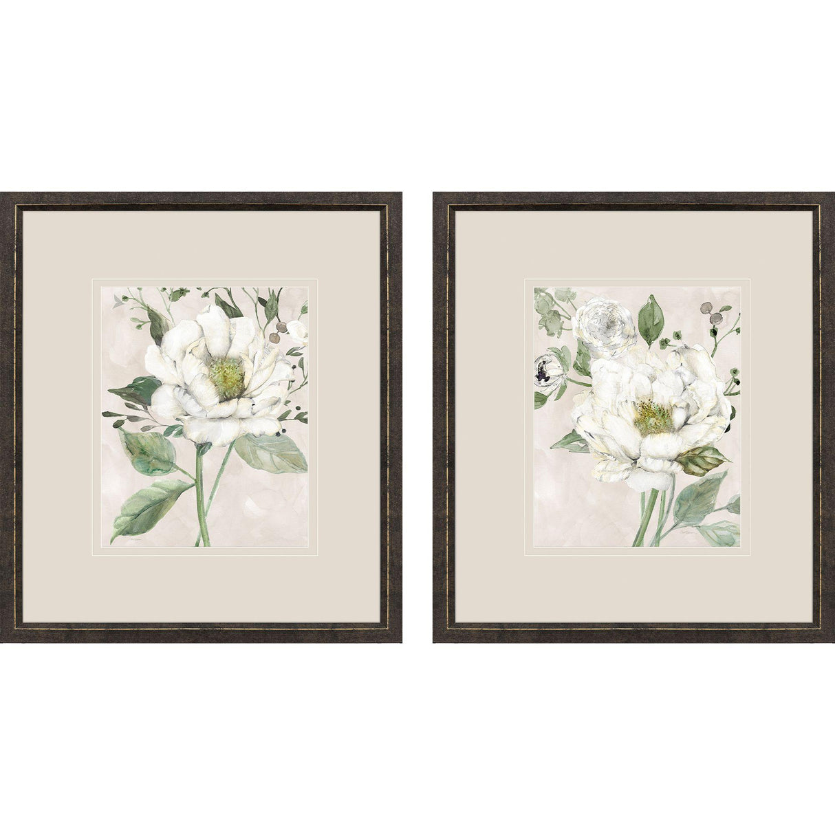 Paragon Garden Elegance S/2 Green 16 X 14 X 1 Wall Art