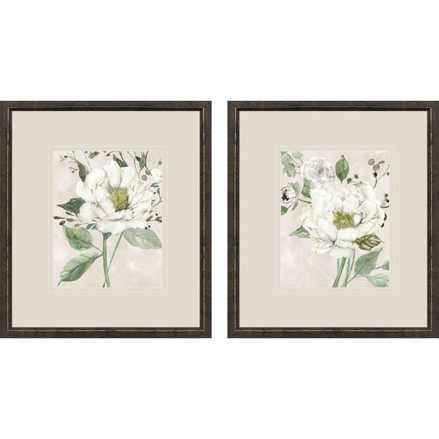 Paragon Garden Elegance S/2 Green 16 X 14 X 1 Wall Art