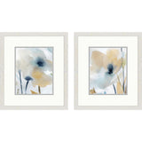 Paragon Blooming Wash S/2 Blue 16 X 14 X 1 Wall Art