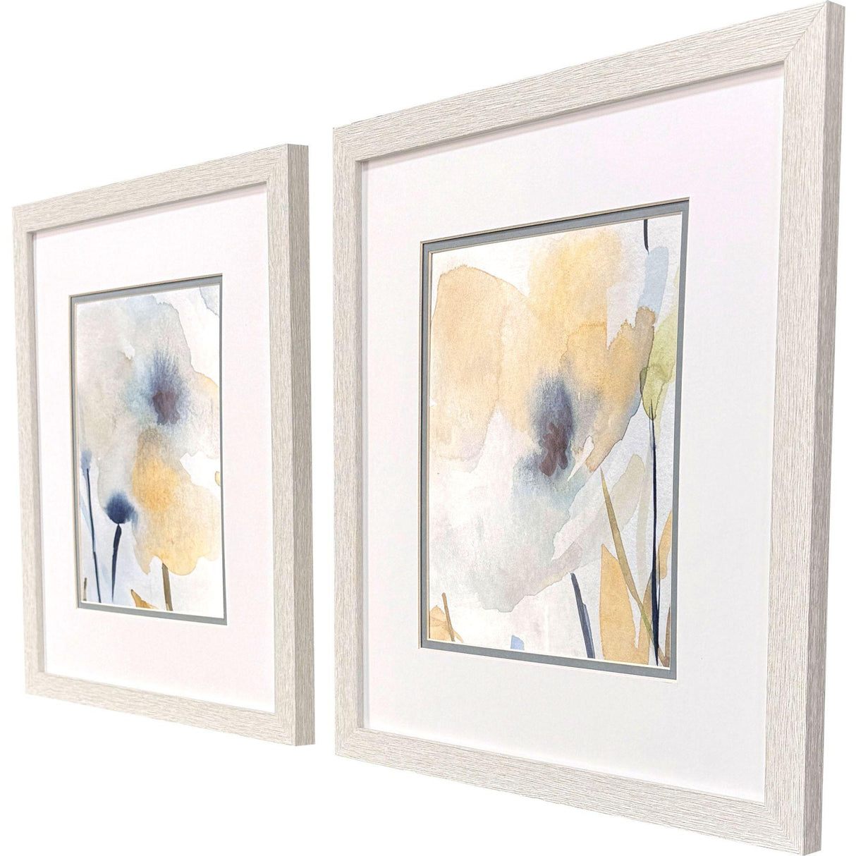 Paragon Blooming Wash S/2 Blue 16 X 14 X 1 Wall Art