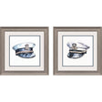 Paragon Nautica S/2 Blue 19 X 19 X 1 Wall Art
