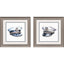 Paragon Nautica S/2 Blue 19 X 19 X 1 Wall Art