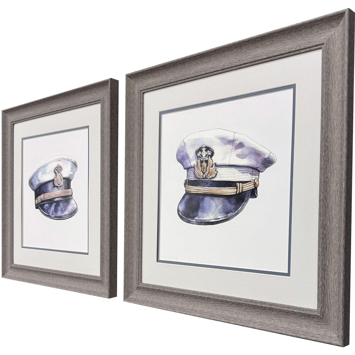 Paragon Nautica S/2 Blue 19 X 19 X 1 Wall Art