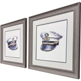Paragon Nautica S/2 Blue 19 X 19 X 1 Wall Art