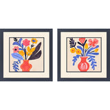 Paragon Matisse Bouquet I S/2 Blue 18 X 18 X 1 Wall Art
