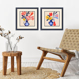 Paragon Matisse Bouquet II S/2 Blue 18 X 18 X 1 Wall Art
