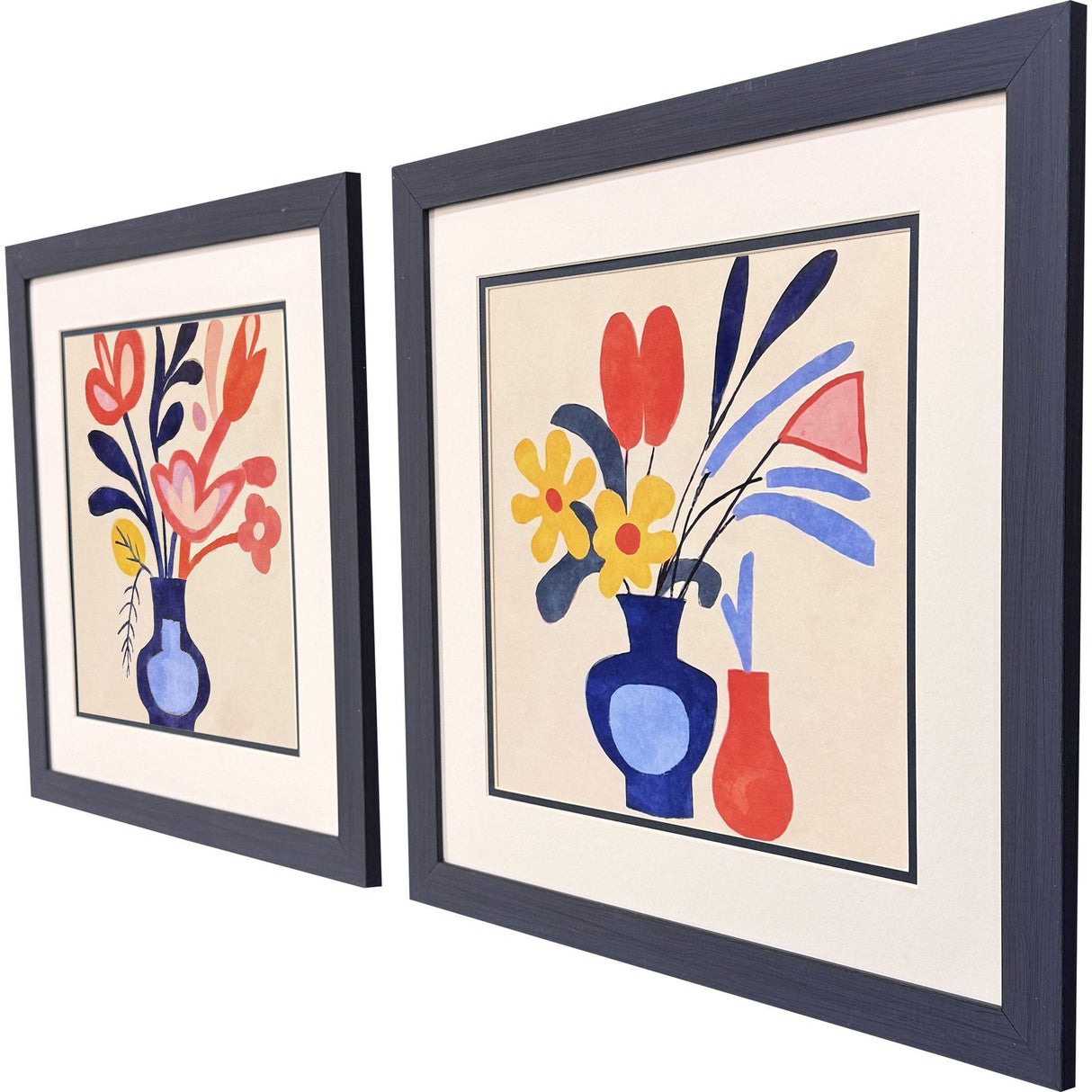 Paragon Matisse Bouquet II S/2 Blue 18 X 18 X 1 Wall Art
