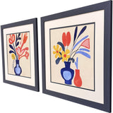 Paragon Matisse Bouquet II S/2 Blue 18 X 18 X 1 Wall Art