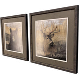 Paragon In the Forest S/2 Black 17 X 17 X 1 Wall Art
