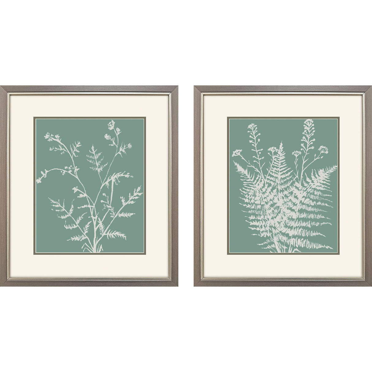 Paragon Friendly Fern S/2 Green 20 X 17 X 1 Wall Art