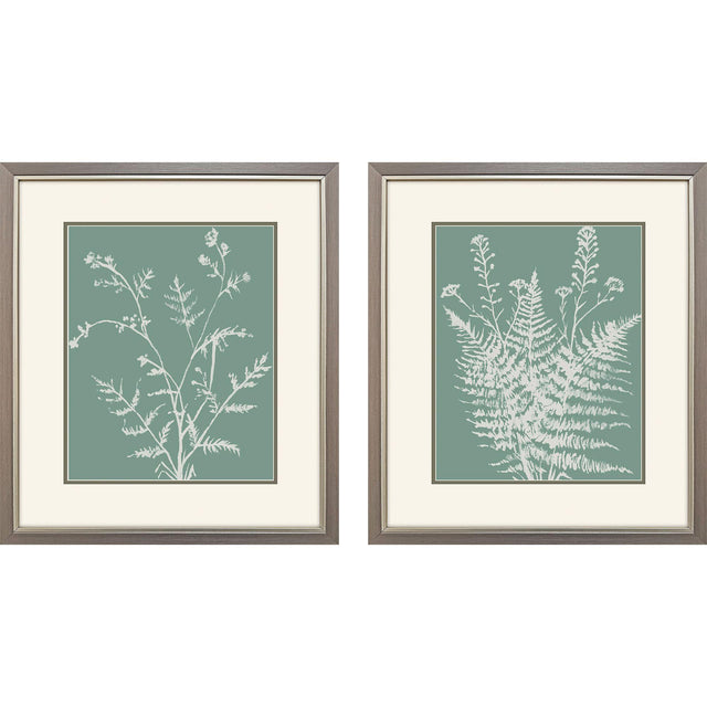 Paragon Friendly Fern S/2 Green 20 X 17 X 1 Wall Art